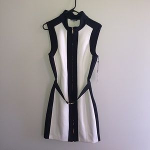NWT Tommy Hilfiger Black And White Dress